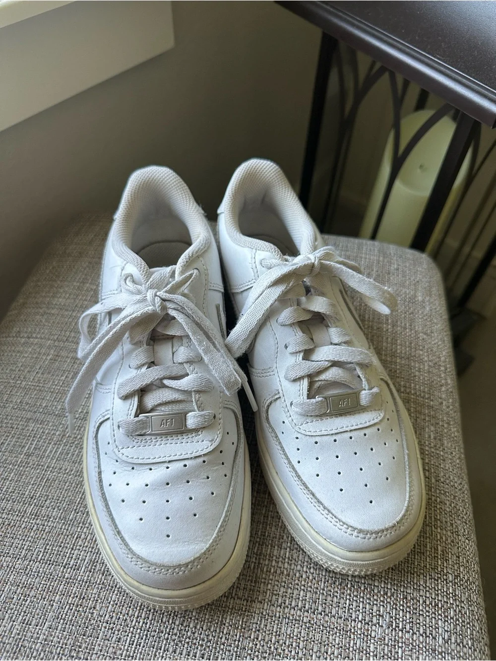 Nike Kids White Low-Top Sneakers